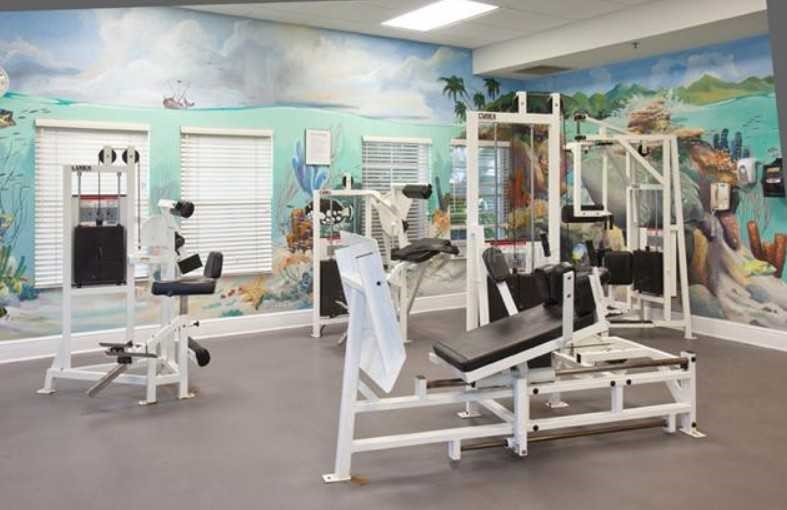 Gym at Bahama Bay Resort Orlando Florida