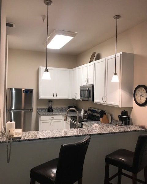 All new kitchen appliances, granite counter, etc